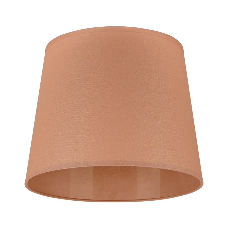 Duolla - Lampenkap voor tafellamp CLASSIC M E27 diameter 24 cm bruin