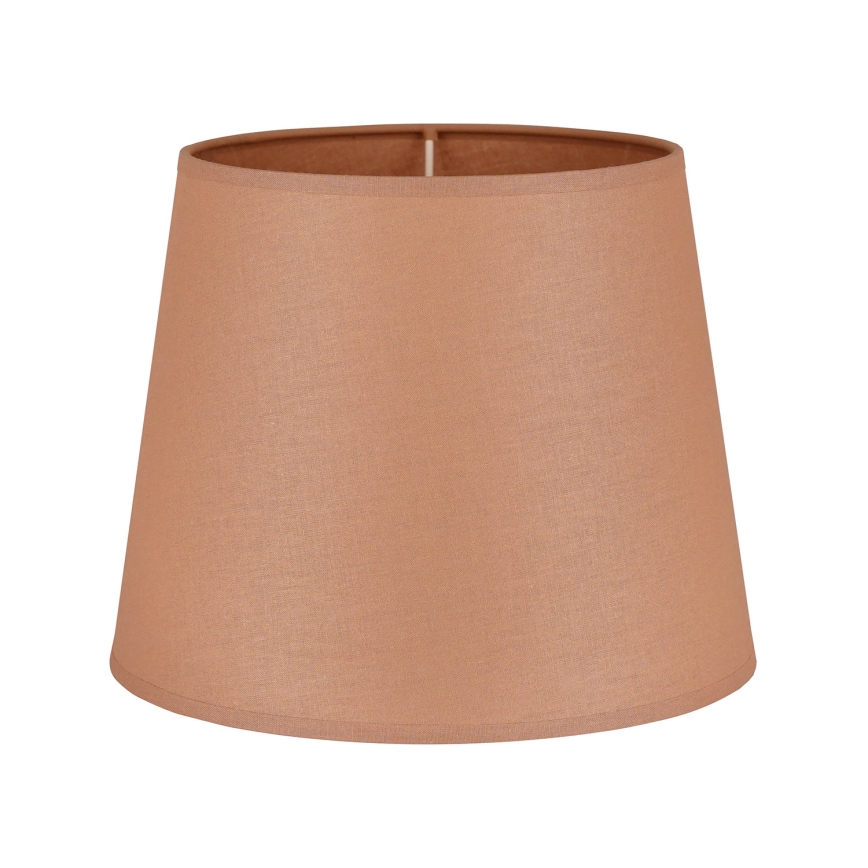 Duolla - Lampenkap voor tafellamp CLASSIC M E27 diameter 24 cm bruin