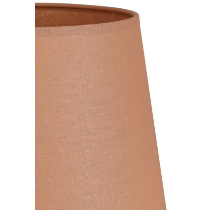Duolla - Lampenkap voor tafellamp CLASSIC M E27 diameter 24 cm bruin