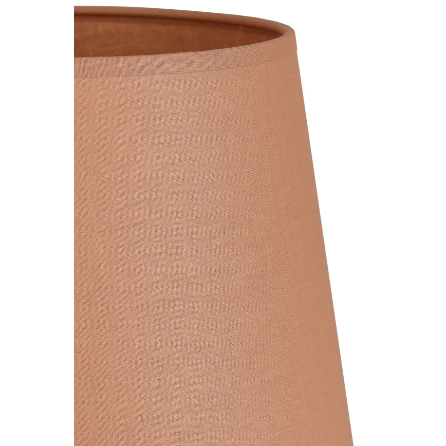 Duolla - Lampenkap voor tafellamp CLASSIC M E27 diameter 24 cm bruin