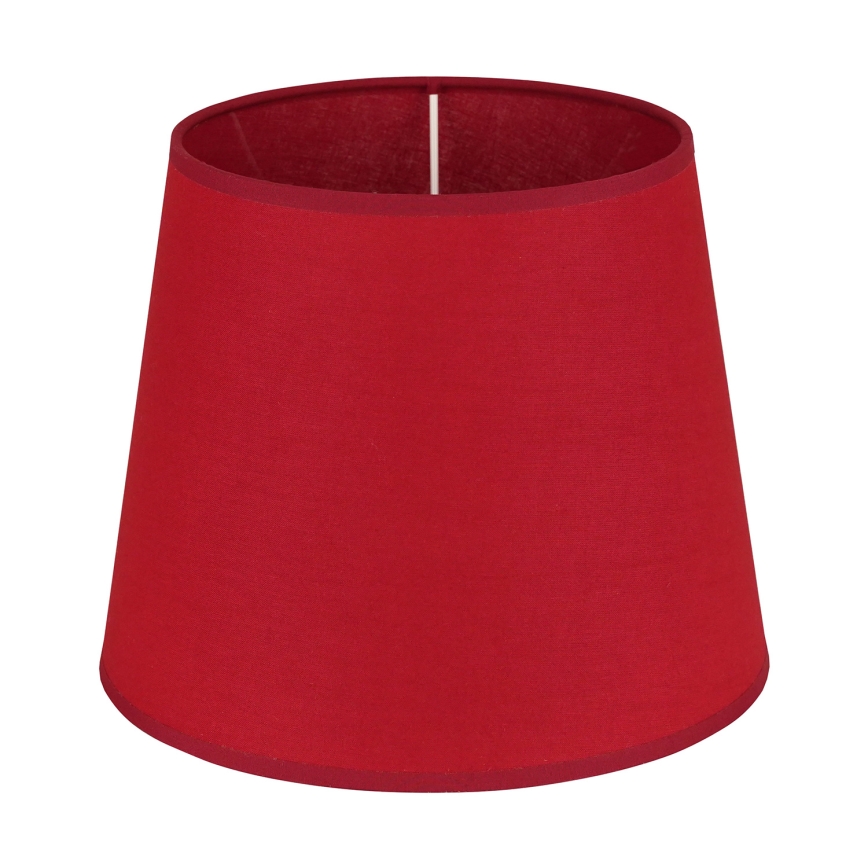 Duolla - Lampenkap voor tafellamp CLASSIC M E27 diameter 24 cm rood
