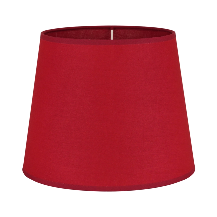 Duolla - Lampenkap voor tafellamp CLASSIC M E27 diameter 24 cm rood