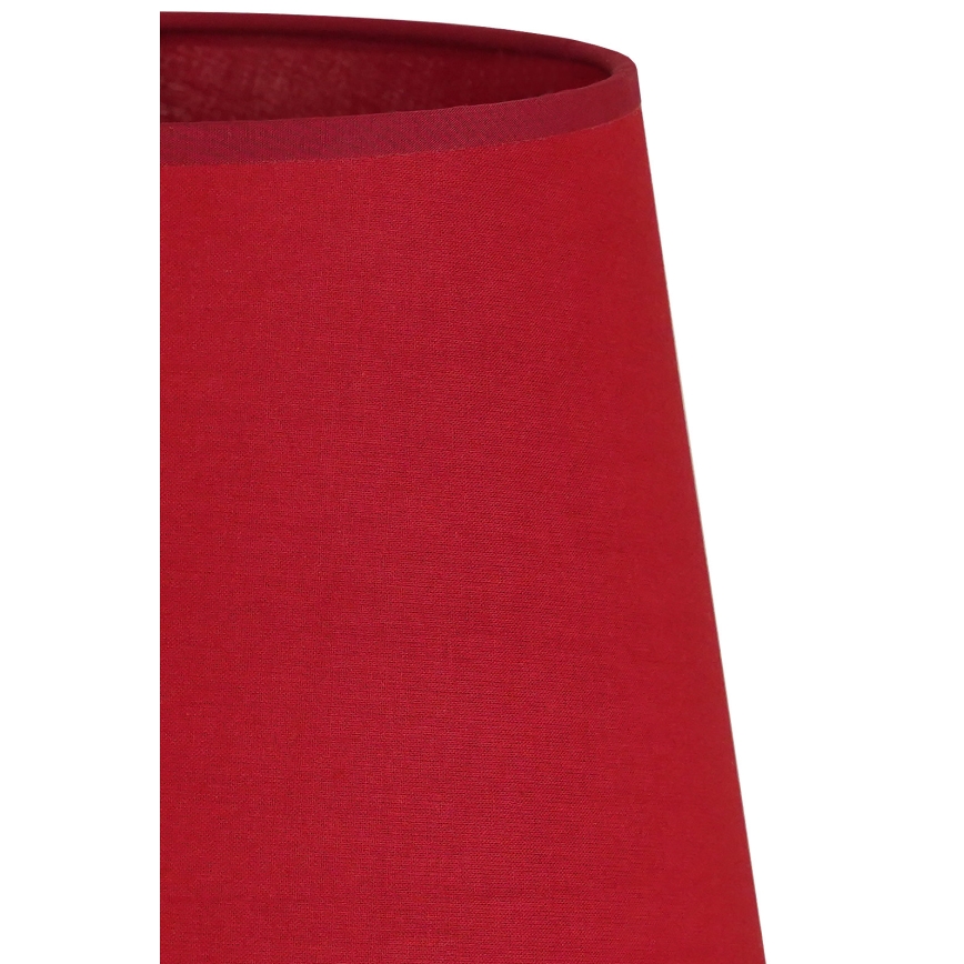 Duolla - Lampenkap voor tafellamp CLASSIC M E27 diameter 24 cm rood