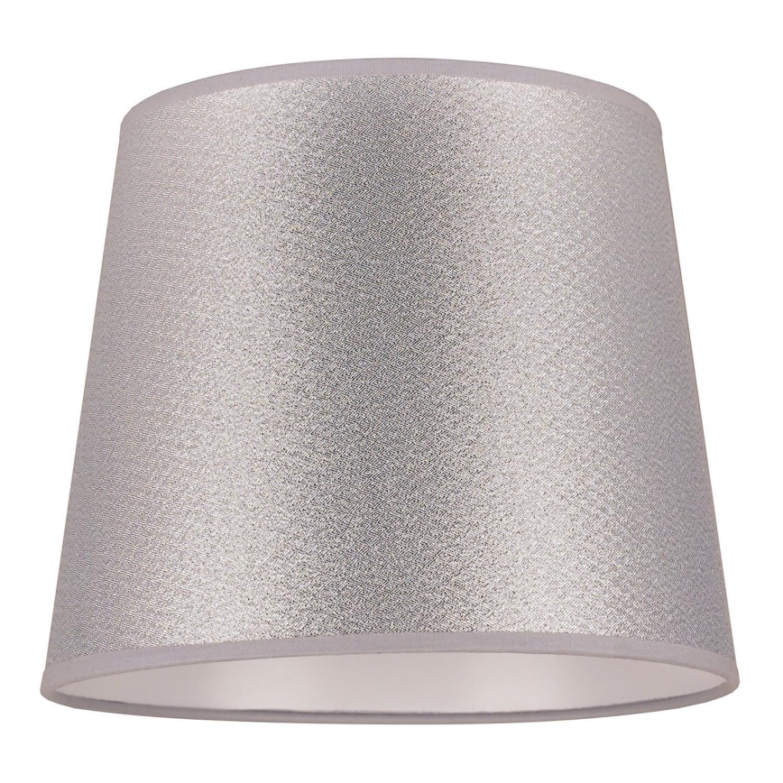 Duolla - Lampenkap voor tafellamp CLASSIC M E27 diameter 24 cm zilver