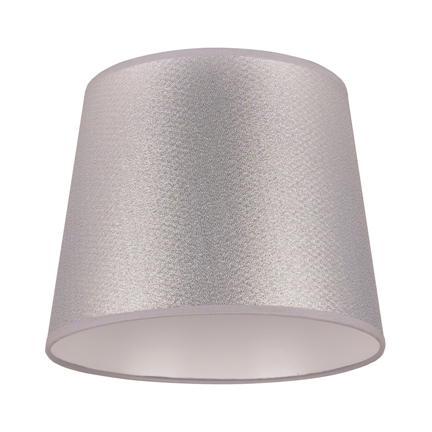 Duolla - Lampenkap voor tafellamp CLASSIC M E27 diameter 24 cm zilver