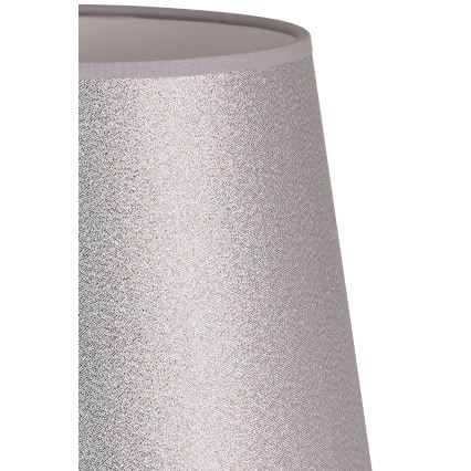 Duolla - Lampenkap voor tafellamp CLASSIC M E27 diameter 24 cm zilver