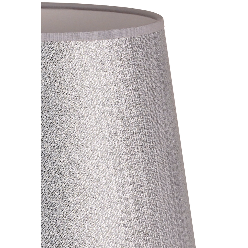 Duolla - Lampenkap voor tafellamp CLASSIC M E27 diameter 24 cm zilver
