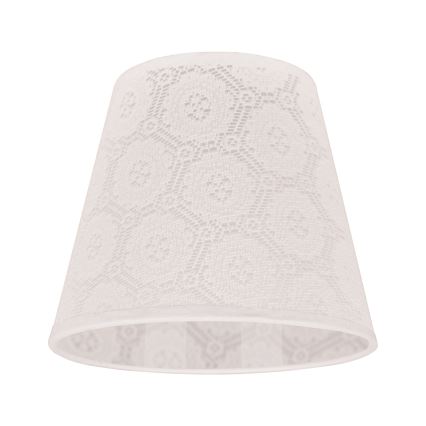 Duolla - Lampenkap voor tafellamp SOFIA XS E14 diameter 18,5 cm wit
