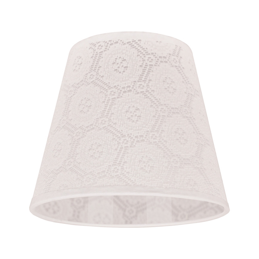 Duolla - Lampenkap voor tafellamp SOFIA XS E14 diameter 18,5 cm wit
