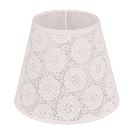 Duolla - Lampenkap voor tafellamp SOFIA XS E14 diameter 18,5 cm wit