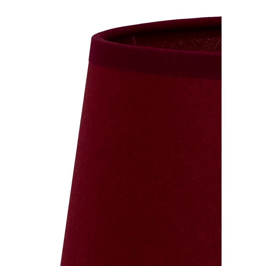 Duolla - Lampenkap voor vloerlamp CLASSIC L E27 diameter 38 cm bordeaux