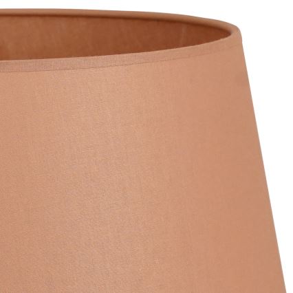 Duolla - Lampenkap voor vloerlamp CLASSIC L E27 diameter 38 cm bruin