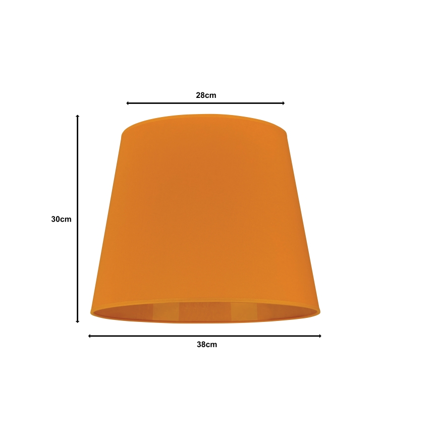 Duolla - Lampenkap voor vloerlamp CLASSIC L E27 diameter 38 cm geel