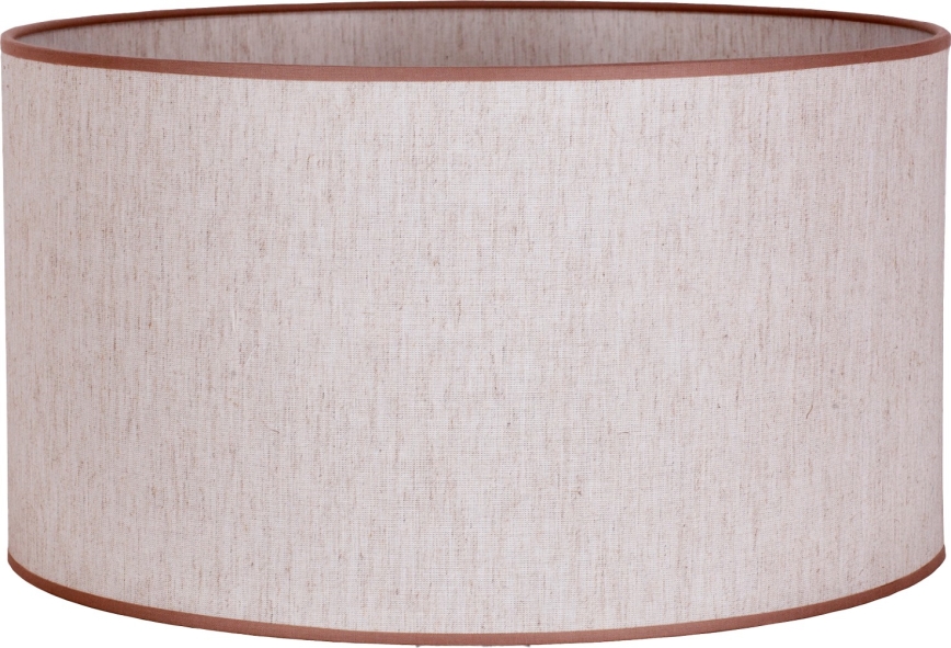 Duolla - Lampenkap voor vloerlamp E27 diameter 35 cm beige