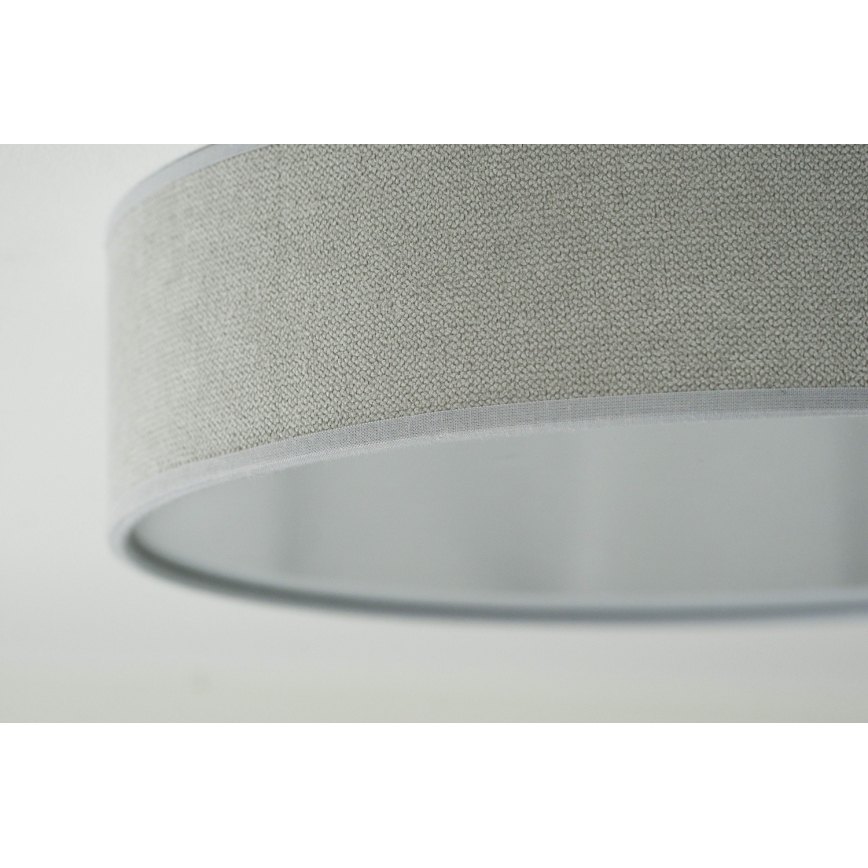 Duolla - LED Plafondlamp CORTINA LED/26W/230V diameter 30 cm 4000K grijs