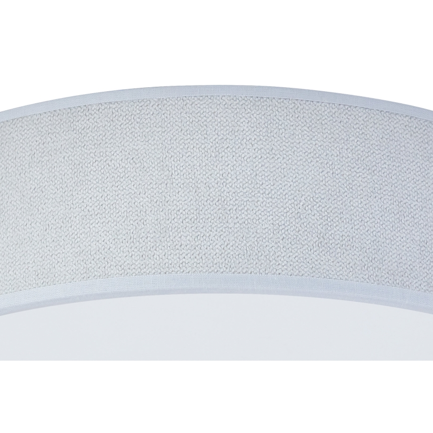 Duolla - LED Plafondlamp CORTINA LED/26W/230V diameter 30 cm 4000K grijs