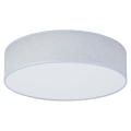 Duolla - LED Plafondlamp CORTINA LED/26W/230V diameter 30 cm grijs