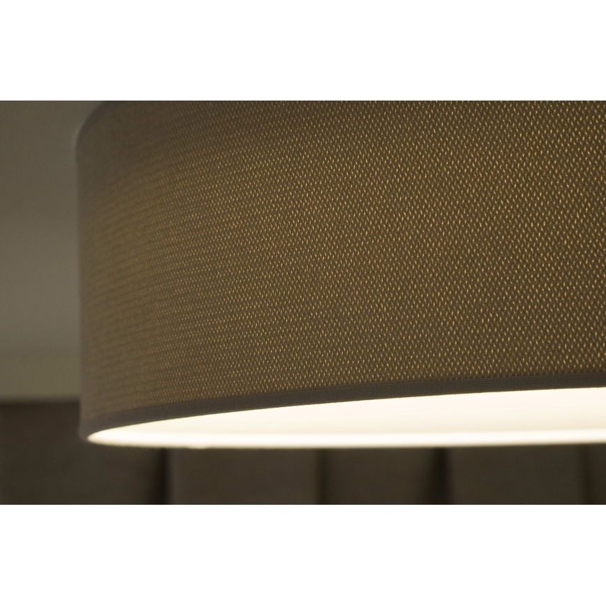 Duolla - LED Plafondlamp CORTINA LED/26W/230V diameter 45 cm 4000K grijs