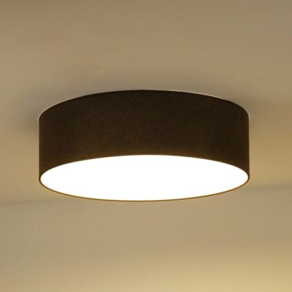 Duolla - LED Plafondlamp CORTINA LED/26W/230V Ø 30 cm 4000K bruin