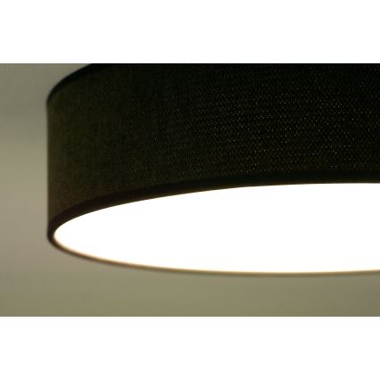 Duolla - LED Plafondlamp CORTINA LED/26W/230V Ø 30 cm 4000K bruin