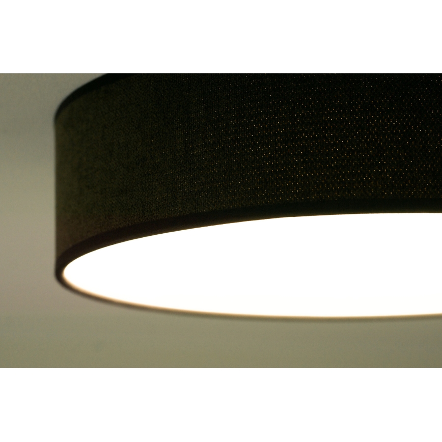 Duolla - LED Plafondlamp CORTINA LED/26W/230V Ø 30 cm 4000K bruin