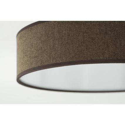 Duolla - LED Plafondlamp CORTINA LED/26W/230V Ø 30 cm 4000K bruin