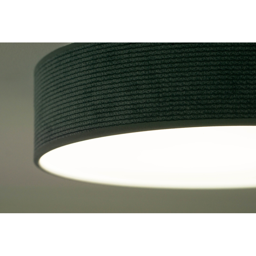 Duolla - LED Plafondlamp CORTINA LED/26W/230V Ø 30 cm 4000K turquoise
