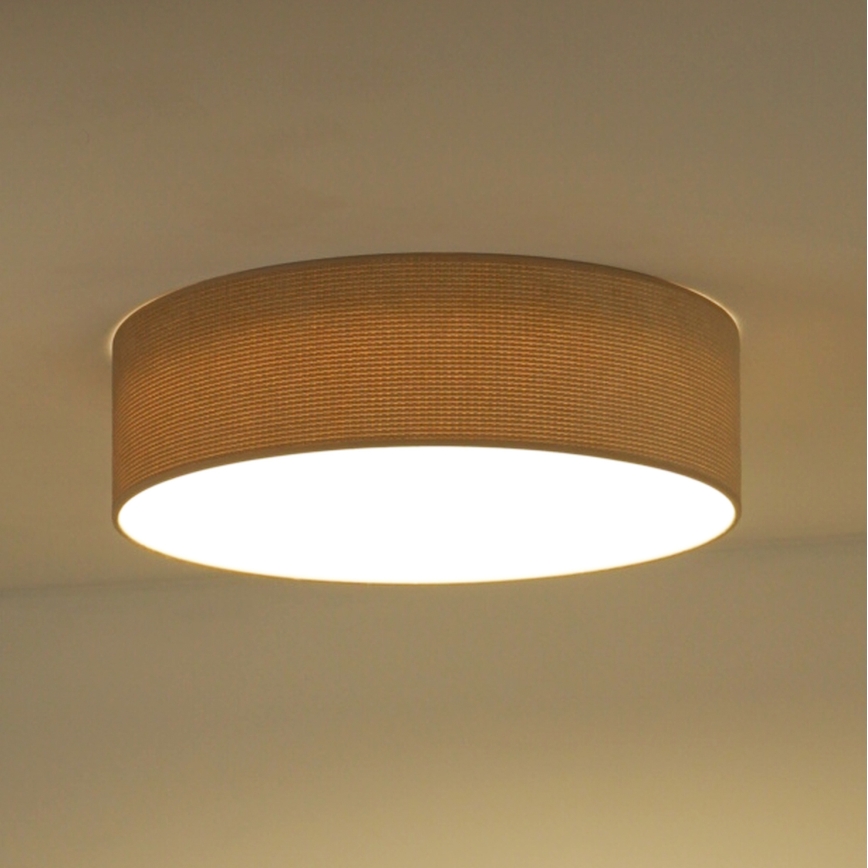 Duolla - LED Plafondlamp CORTINA LED/26W/230V Ø 30 cm 4000K beige