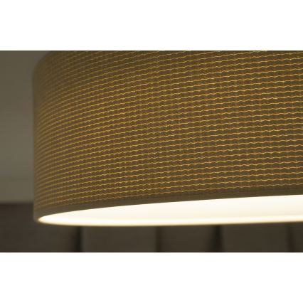 Duolla - LED Plafondlamp CORTINA LED/26W/230V Ø 30 cm 4000K beige
