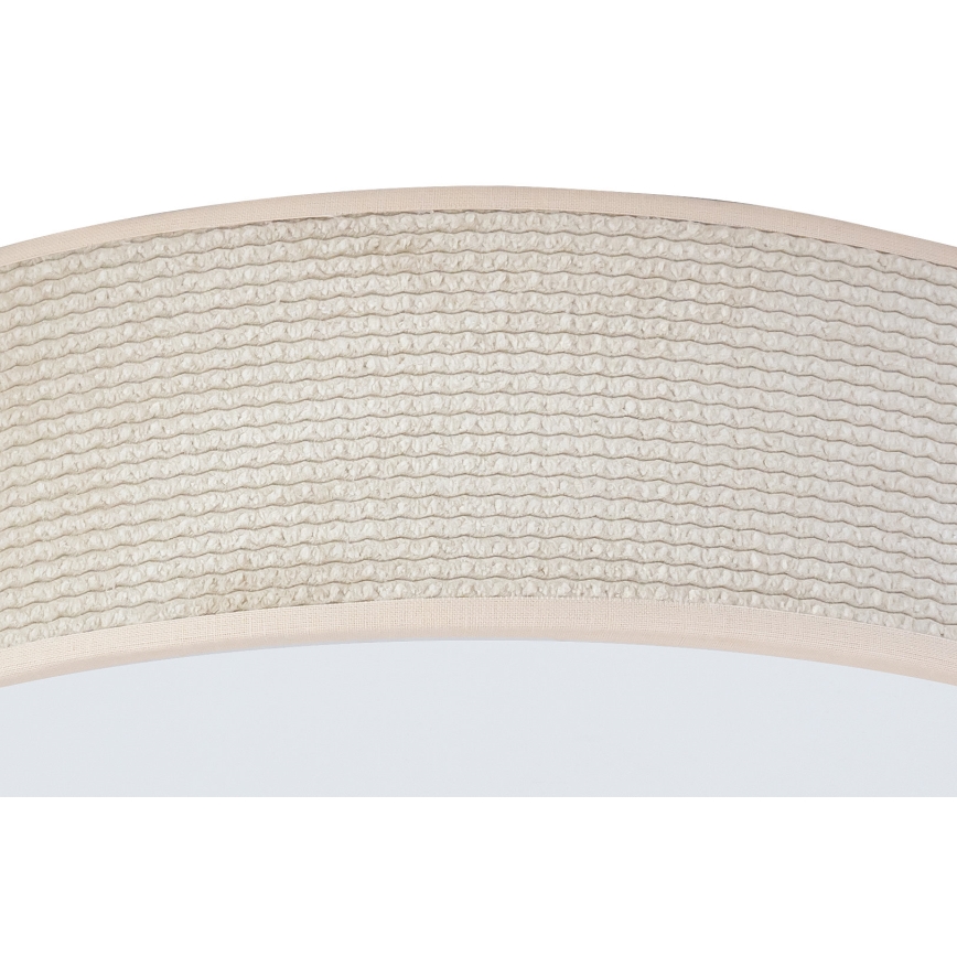 Duolla - LED Plafondlamp CORTINA LED/26W/230V Ø 30 cm 4000K beige
