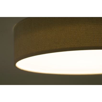 Duolla - LED Plafondlamp CORTINA LED/26W/230V Ø 30 cm 4000K beige