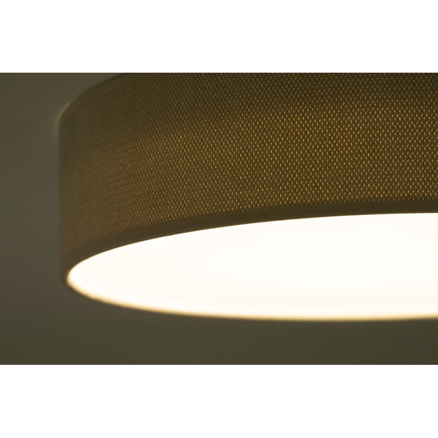 Duolla - LED Plafondlamp CORTINA LED/26W/230V Ø 30 cm 4000K beige