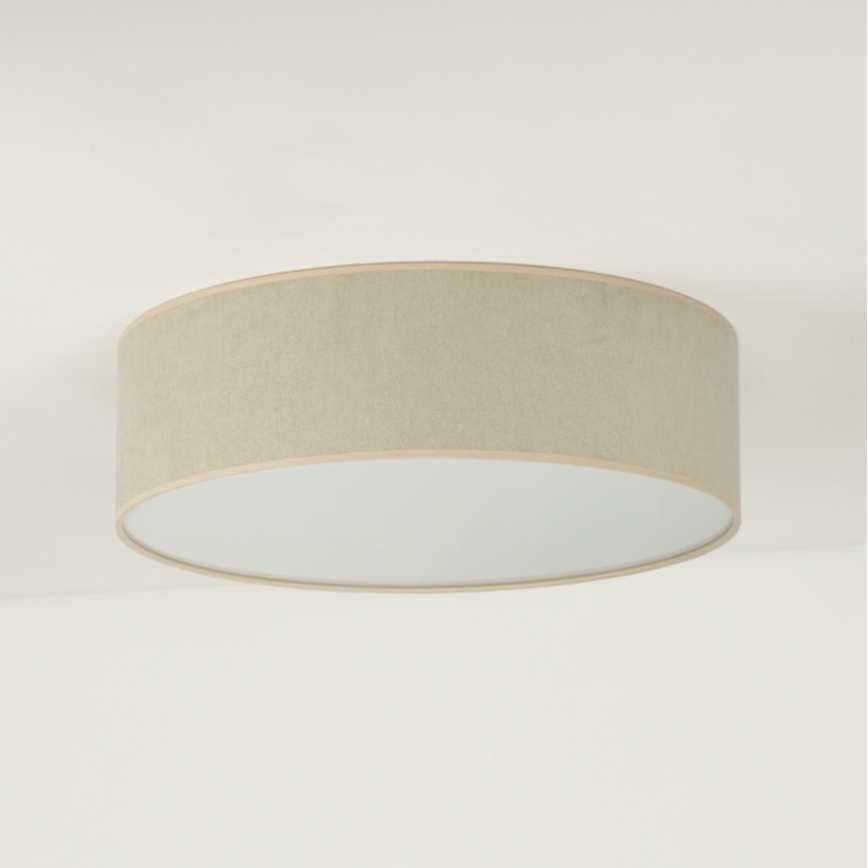 Duolla - LED Plafondlamp CORTINA LED/26W/230V Ø 30 cm 4000K beige