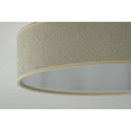 Duolla - LED Plafondlamp CORTINA LED/26W/230V Ø 30 cm 4000K beige