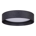 Duolla - LED Plafondlamp ROLLER LED/24W/230V diameter 45 cm antraciet
