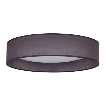 Duolla - LED Plafondlamp ROLLER LED/24W/230V diameter 45 cm antraciet