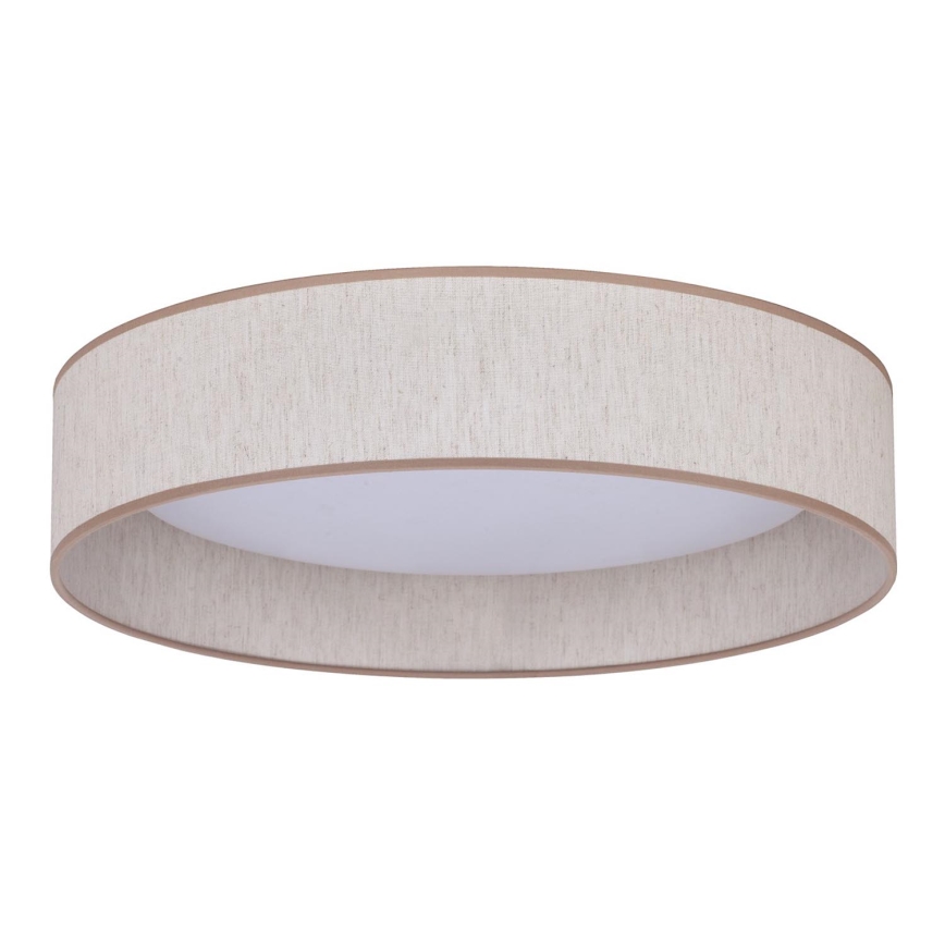 Duolla - LED Plafondlamp ROLLER LED/24W/230V diameter 45 cm beige