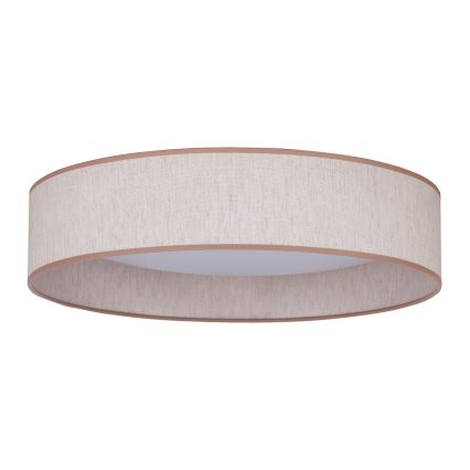Duolla - LED Plafondlamp ROLLER LED/24W/230V diameter 45 cm beige