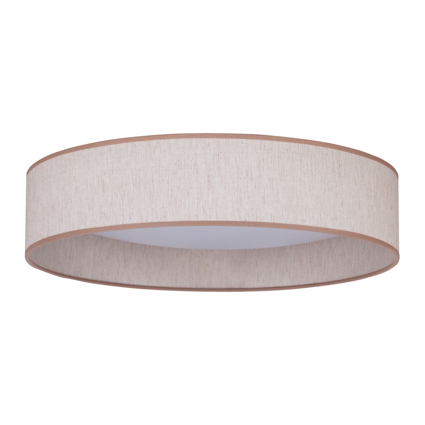Duolla - LED Plafondlamp ROLLER LED/24W/230V diameter 45 cm beige