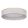 Duolla - LED Plafondlamp ROLLER LED/24W/230V diameter 45 cm beige