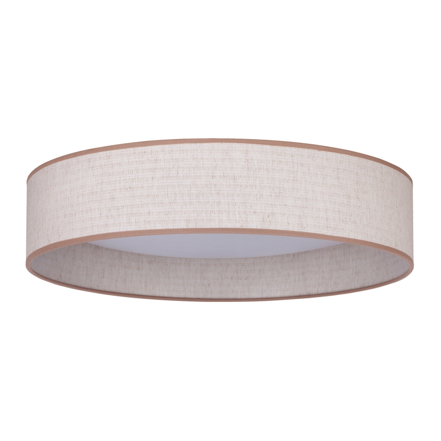 Duolla - LED Plafondlamp ROLLER LED/24W/230V diameter 45 cm beige