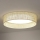 Duolla - LED Plafondlamp ROLLER LED/24W/230V diameter 45 cm beige