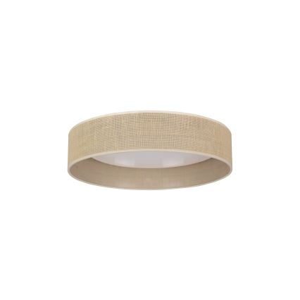 Duolla - LED Plafondlamp ROLLER LED/24W/230V diameter 45 cm beige