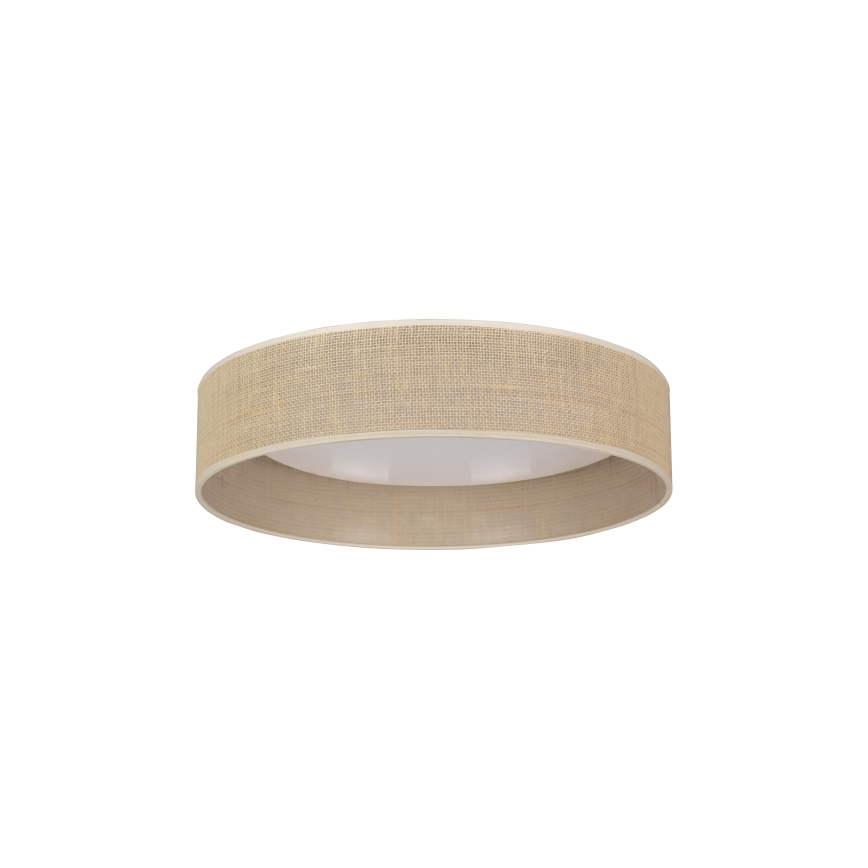 Duolla - LED Plafondlamp ROLLER LED/24W/230V diameter 45 cm beige