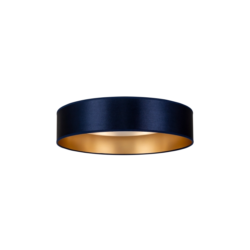 Duolla - LED Plafondlamp ROLLER LED/24W/230V diameter 45 cm blauw/goud