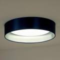 Duolla - LED Plafondlamp ROLLER LED/24W/230V diameter 45 cm blauw/zilver