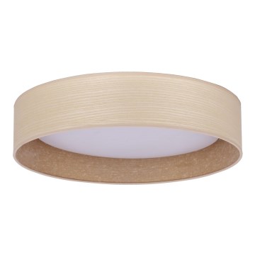 Duolla - LED Plafondlamp ROLLER LED/24W/230V diameter 45 cm essehout