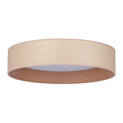 Duolla - LED Plafondlamp ROLLER LED/24W/230V diameter 45 cm essehout