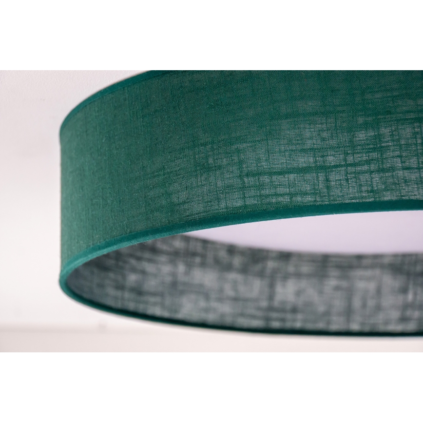 Duolla - LED Plafondlamp ROLLER LED/24W/230V diameter 45 cm groen