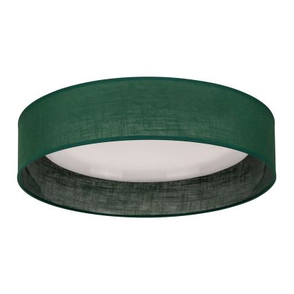 Duolla - LED Plafondlamp ROLLER LED/24W/230V diameter 45 cm groen